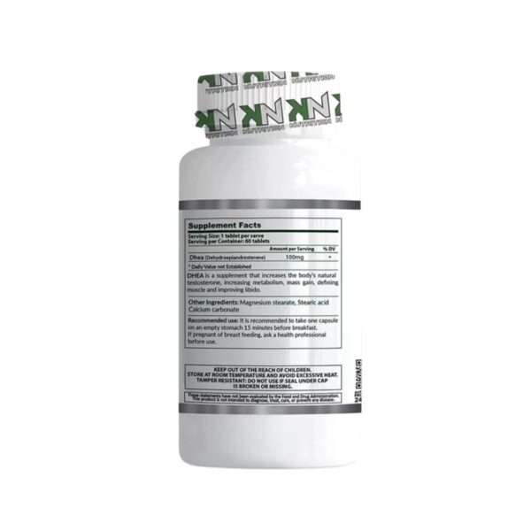 DHEA 100mg KN Nutrition | Mais Vitalidade e Entrega Imediata - Imagem 3