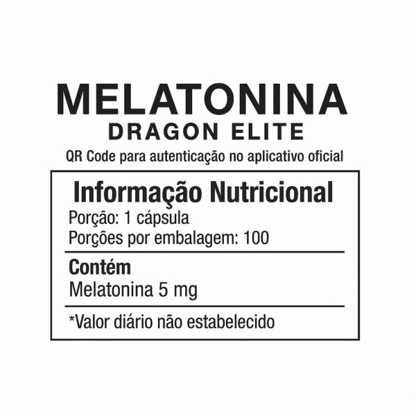 Melatonina 10mg Dragon Elite | Sono Profundo e Natural - Imagem 2