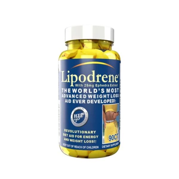 Tabela nutricional Lipodrene Amarelo 90 Cápsulas