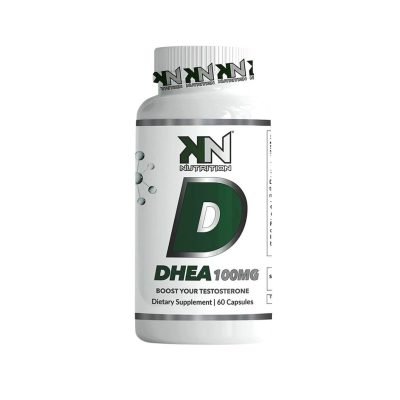 Suplemento DHEA 100mg KN Nutrition original, importado e à pronta entrega