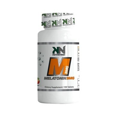 melatonina 3mg kn nutrition sublingual 100 tabletes sabor morango