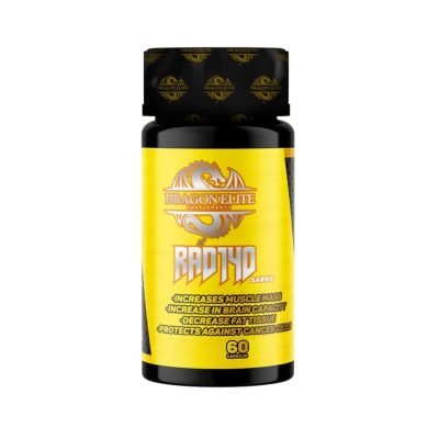 RAD 140 Dragon Elite 10mg 60 cápsulas original com QR Code