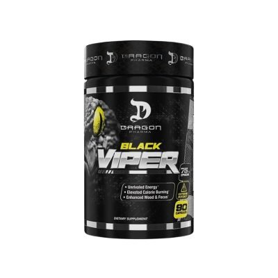 Tabela nutricional Black Viper Dragon Pharma