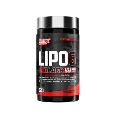 Tabela nutricional Lipo 6 Black Termogênico Importado
